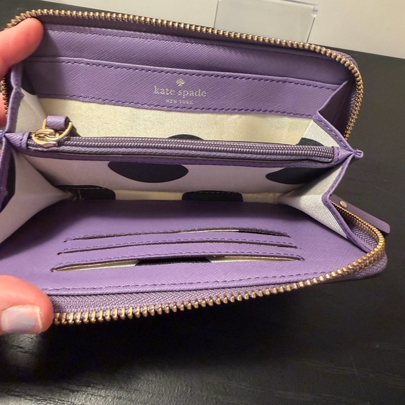 Bundle Like new Kate Spade Lavender  wallet - Picture 11 of 14